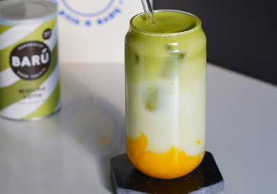 Mango Matcha Latte