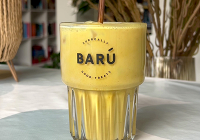 golden oat chai latte